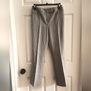 Lafayette 148 New York Wool Blend Slacks Gray 2P